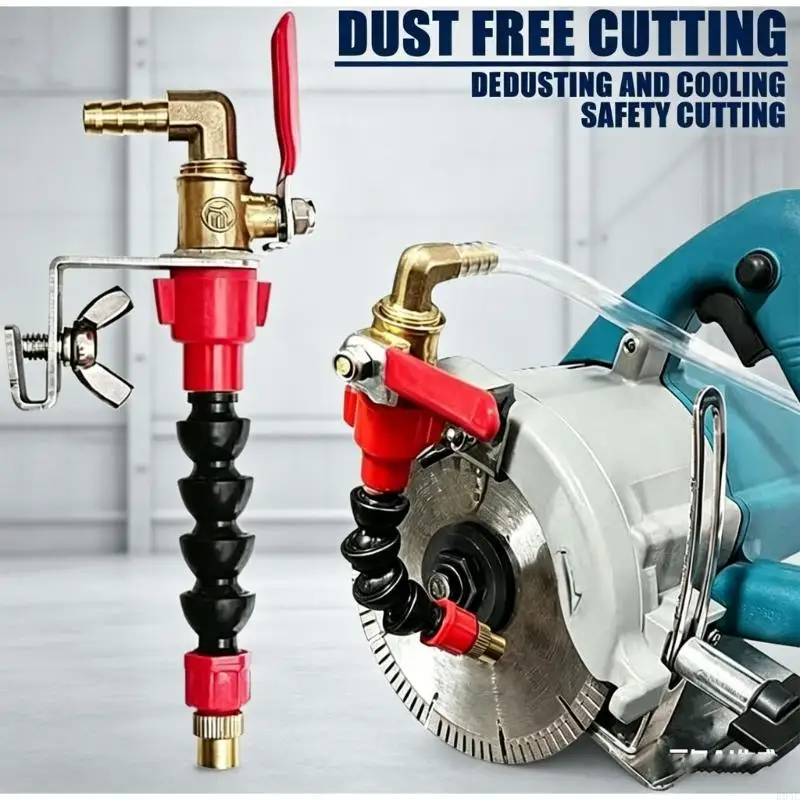 Universeller Wasserdispersionsaufsatz für Schneidemaschinen, 110 V bis 220 V Leistung für effektive Kühlung und Staubmanagement