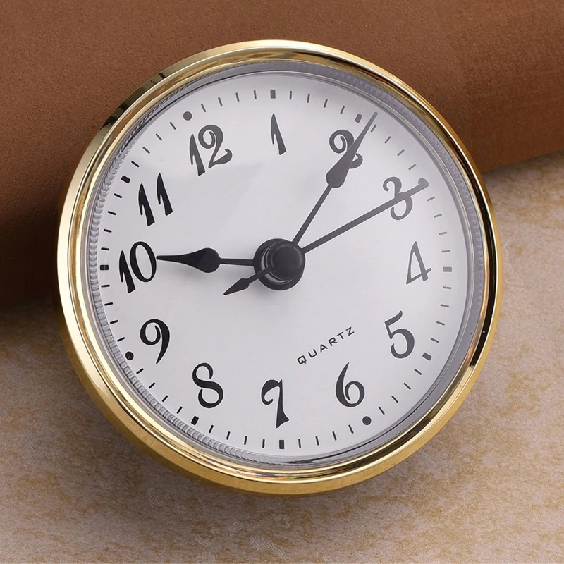 Classic Clock Craft Insert Clocks Movement Quartz Diameter 70mm Number 4