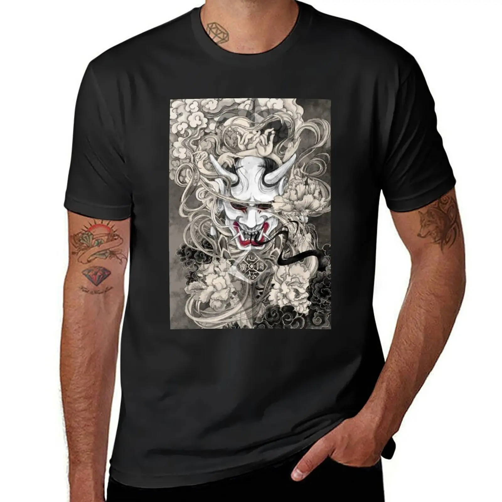 Oni Musha T-Shirt cute clothes customs boys whites mens graphic t-shirts pack