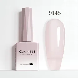 Canni HEMA - Free TPO - Free Transparent Nude Jelly Nail Gel Lacquer - 9ml (9145 jelly color)