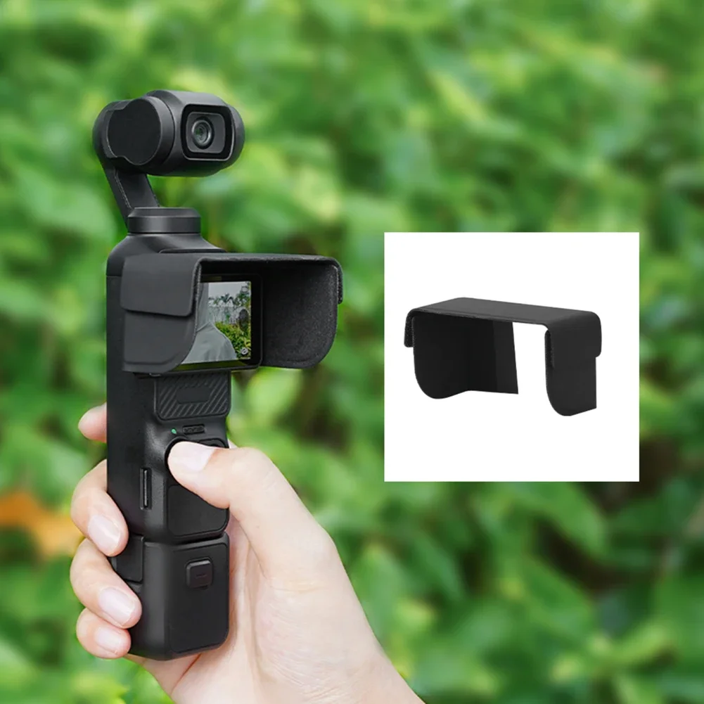 Schermo Sun Hood Lens Cap Per Dji Osmo Pocket 3 Action Camera Accessori Antiriflesso Parasole Protector Screen Cover Protettiva