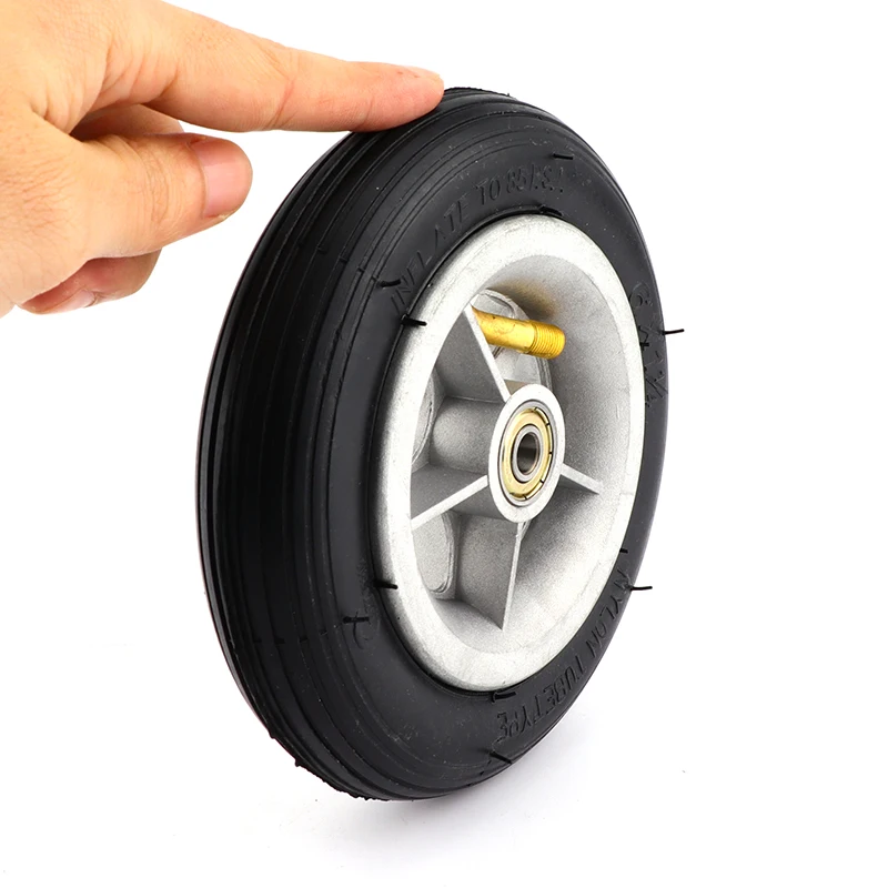 6X1 1/4 Wheels 150mm 6 inch Pneumatic Tire Inner Tube with 4 inch aluminum rims for gas electric scooters e-Bike A-Folding Bike electric scooter tire