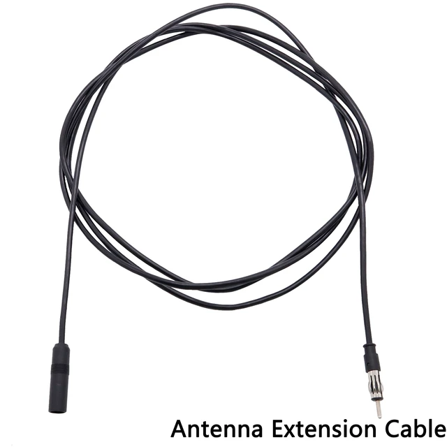 Autoradio-Antennen verlängerung kabel 35cm/1m/3m Auto FM AM Radio Auto  antenne Verlängerung kabel Din Stecker Koaxialkabel - AliExpress