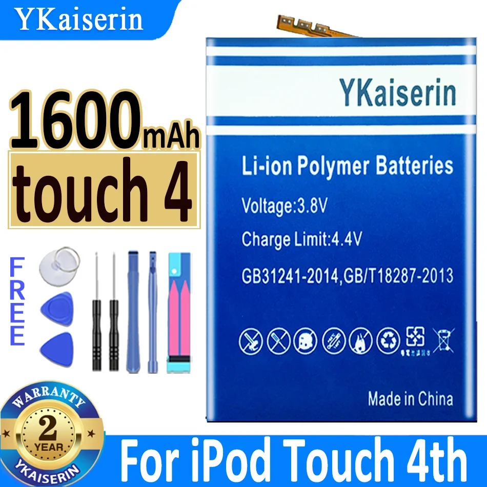 Touch 4 5 6 Batteria Per Ipod Touch 4Th 5Th 6Th Touch4 Touch5 Touch6 Generazione 4 5 6 4G 5G 6G 616-0553 /Lis1458Appc Batteria
