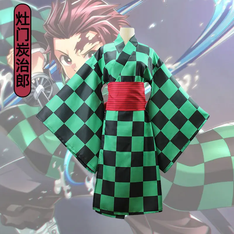 

Anime Japanese Anime Cosplay Kamado Tanjirou Kimono Costume