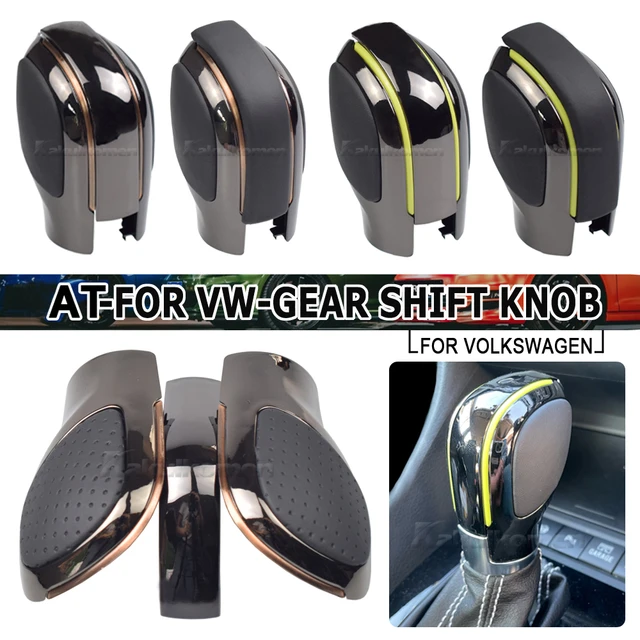 Gear Shift Knob Lever Stick Cover Car Accessories For Volkswagen VW Golf 7  Golf MK6 MK7 R GTI Passat B7 B8 CC R20 - AliExpress