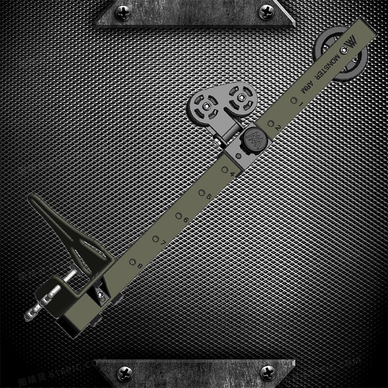 Stainless Steel Wrist Strap, Fixed Pulley, High,