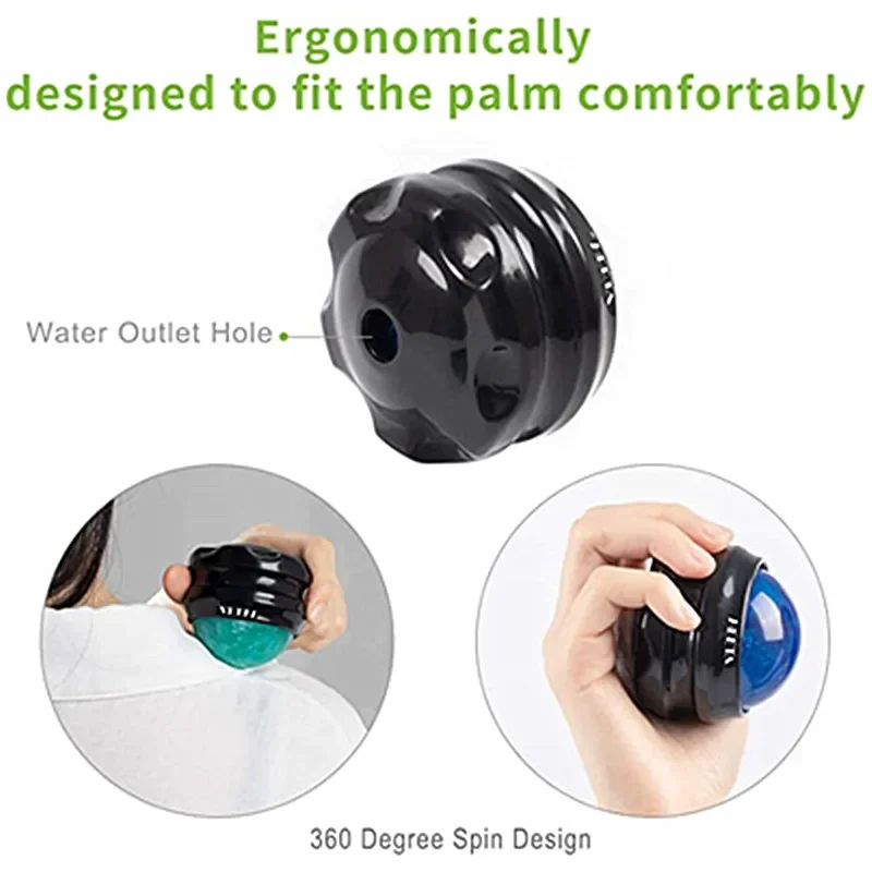 Manual Massage Roller Ball for Body Pain Relief and Muscle Relaxation Therapy