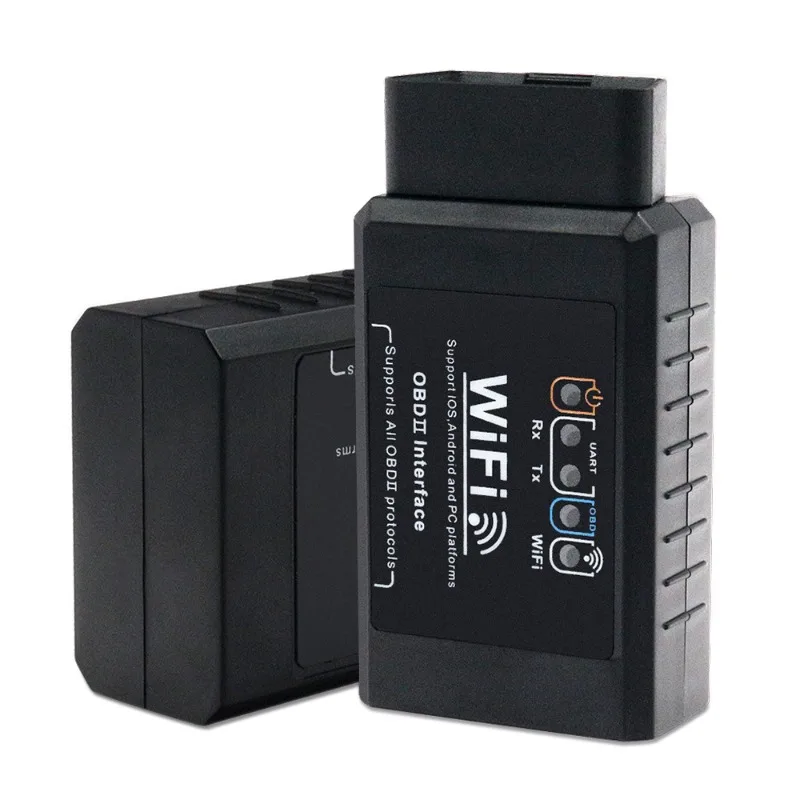 1pcs OBD II WIFI ELM327 V 1.5 Scanner OBD II Automotive Fault Detection for Supports Android and Apple 5