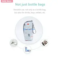 N80C Milk Bottle Thermal Bag Feeding Bottle Heating Waterproof Diaper Organiser