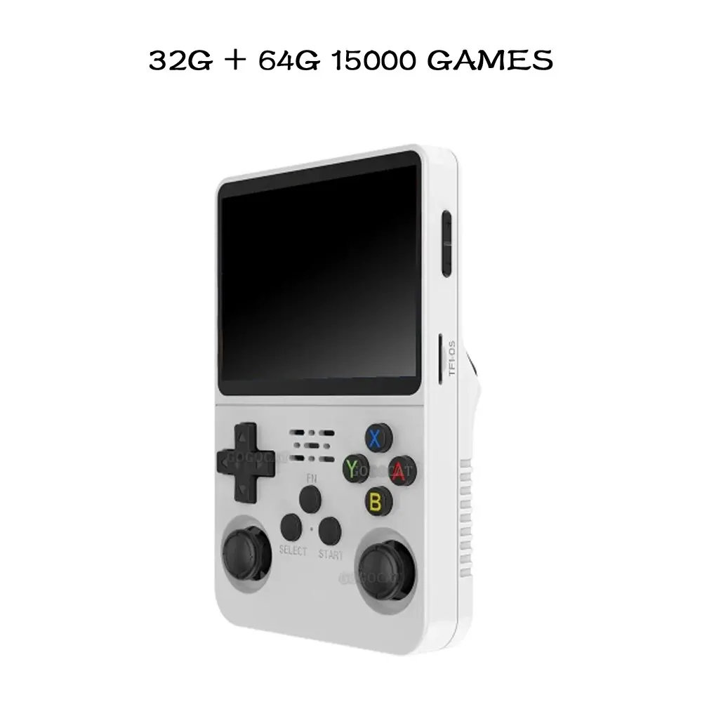 QT64 3.5 Inch IPS Screen Open Source Handheld Game Console Retro