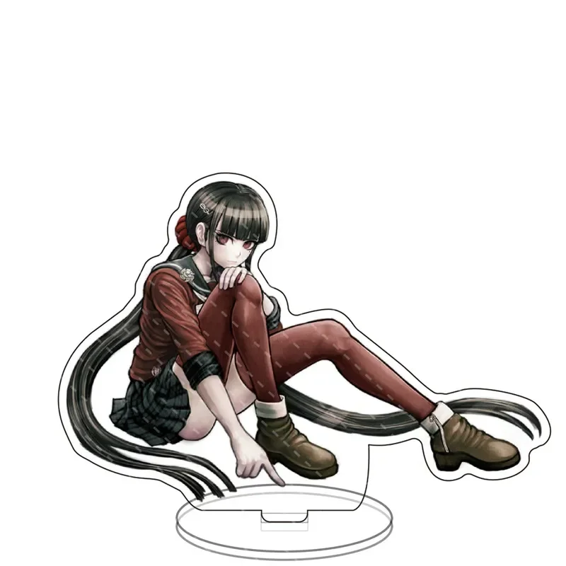 애니메이션 피규어 Dangan Ronpa Danganronpa V3 입상 Trigger Happy Havoc 아크릴 스탠드 모델 플레이트 데스크 장식 스탠딩 사인 선물