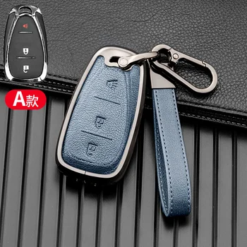 Custodia per chiave auto per Chevrolet Cruze Spark Sonic Camaro Volt Bolt Trax Malibu Captiva Lacetti Aveo 2 3 4 5 Button - Custodia per chiave auto Fob Shell per Chevrolet Cruze Spark Sonic Camaro Volt Bolt Trax