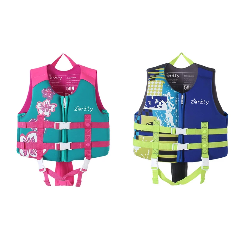 Kids Float Vest Swimming Boating Drifting Kayaking Watersport Children's Life Jackets Aid Floatation Buoyancy Life Jacket