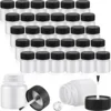 60 Pieces Touch Up Paint Bottles 30 Ml Empty Touch Up Paint Container with Brush & Mixing Ball for Chip Repair Car XY 1