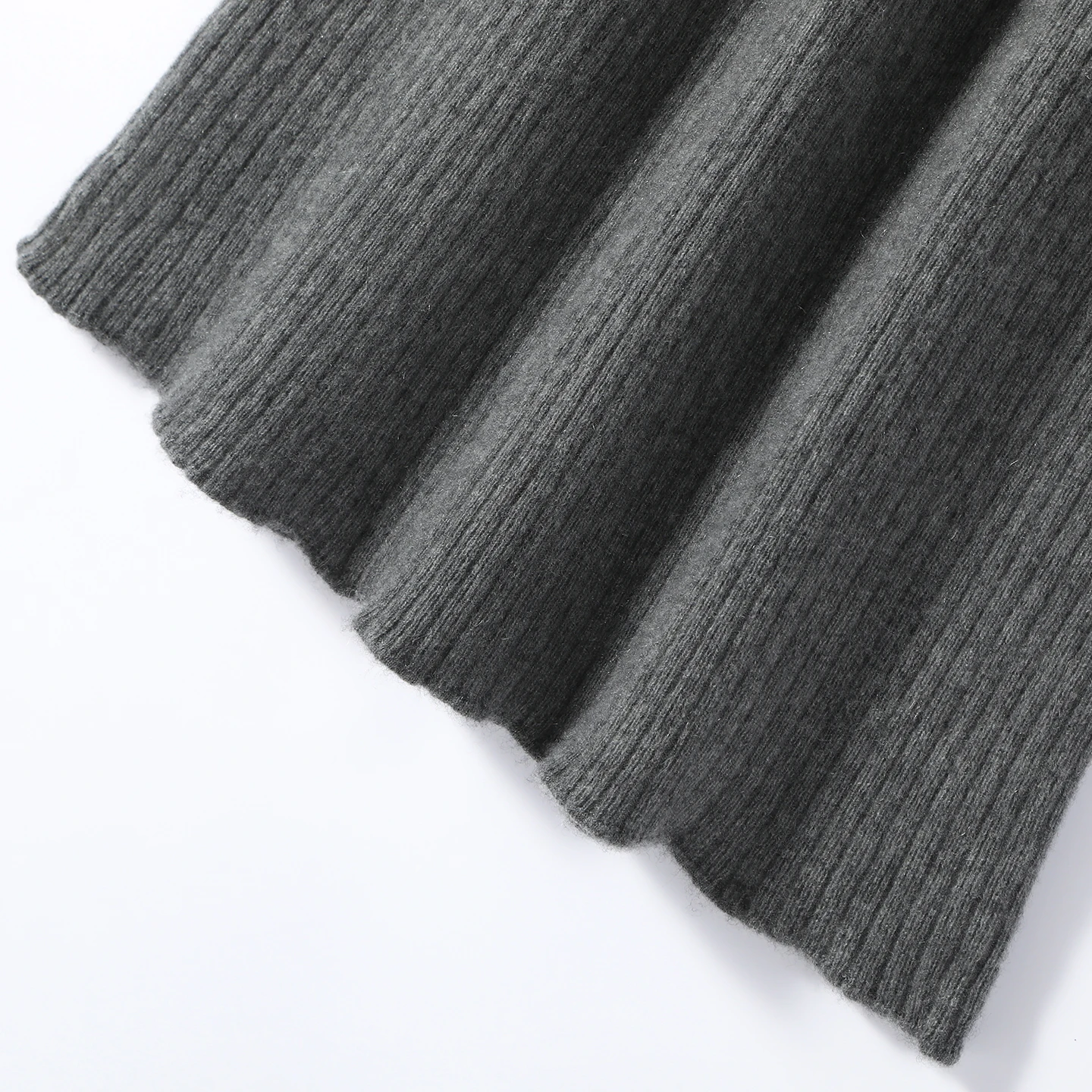 Cashmere Skirt Straight Cut