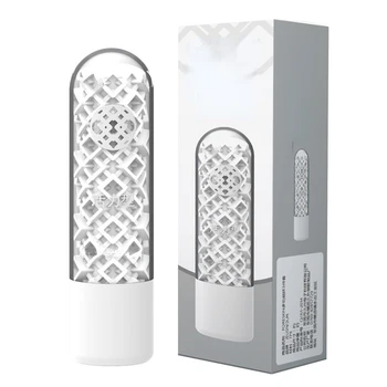 Male Sex Toys Double-Sided Rapid-Fire Pocket Cat Manual Portable Aircraft Cup Male Masturbation Device Adult Sex Toys 4