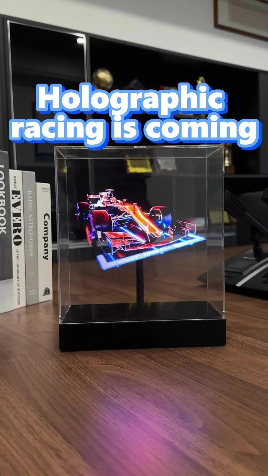 3D ホログラフィック ファン LED ライト ディスプレイ ボックス