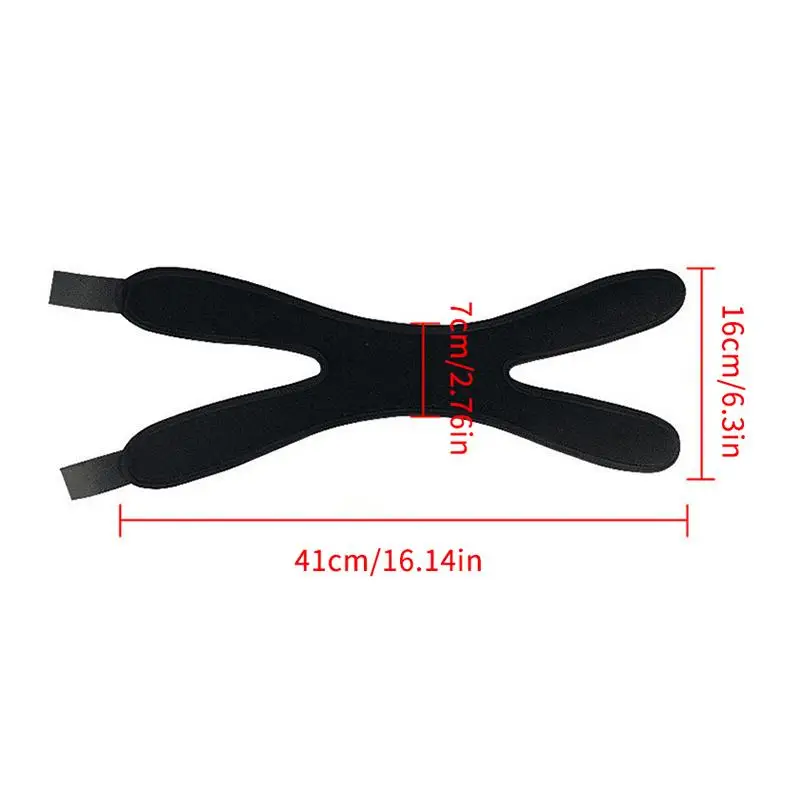 1 Stück Sport-Knieschoner Doppel-Patella-Kniebandage Patellasehnen-Stützgurt Knieschutz Offene Kniebandage Fitness Herren – Detail 1