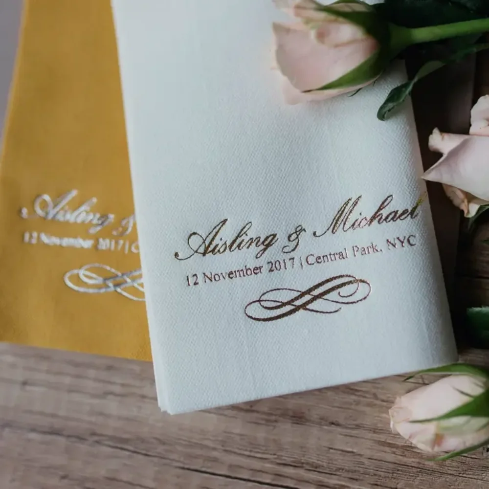 50 pcs Personalized napkins soft linen quality,DINNER napkins,Personalized Napkins,Wedding napkins,Monogramed Napkins