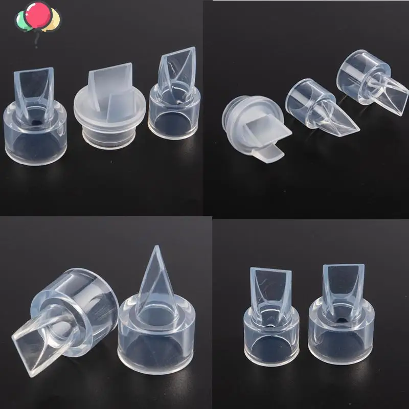 Duckbill Valve Breast Pump Backflow Protection Breast Silicone Baby Feeding Nipple Manual/Electric Pump Accessories 2Pcs breast pump accessories silicone valves