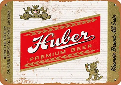 

Metal Sign - Huber Beer - Vintage Look