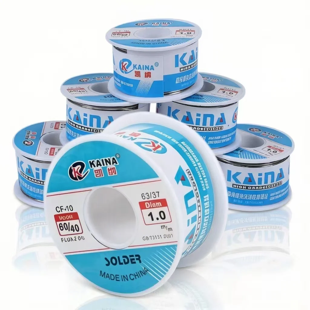 0.8mm 1.0mm CF-10 50g 로진 코어 솔더링 와이어 플럭스 릴 주석 용접 와이어 고순도 저융점 전자 수리 DIY