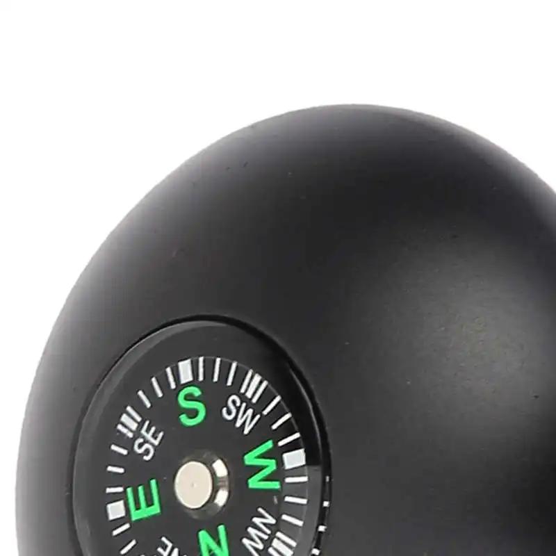 Outdoor Universal Pole Stick Monopod Head Grip Knob with Compass