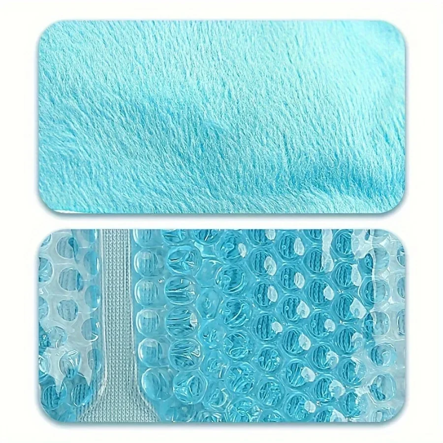 Hot & Cold Plush Neck & Shoulder Gel Bead Wrap Relief for Tension Shoulder Neck and Waist Relief Microwave and Refrigerator
