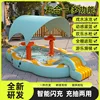 Children's Inflatable Swimming Pool Baby Home Shade Slide Outdoor Baby Folding Commercial Large Family Paddling Pool 1