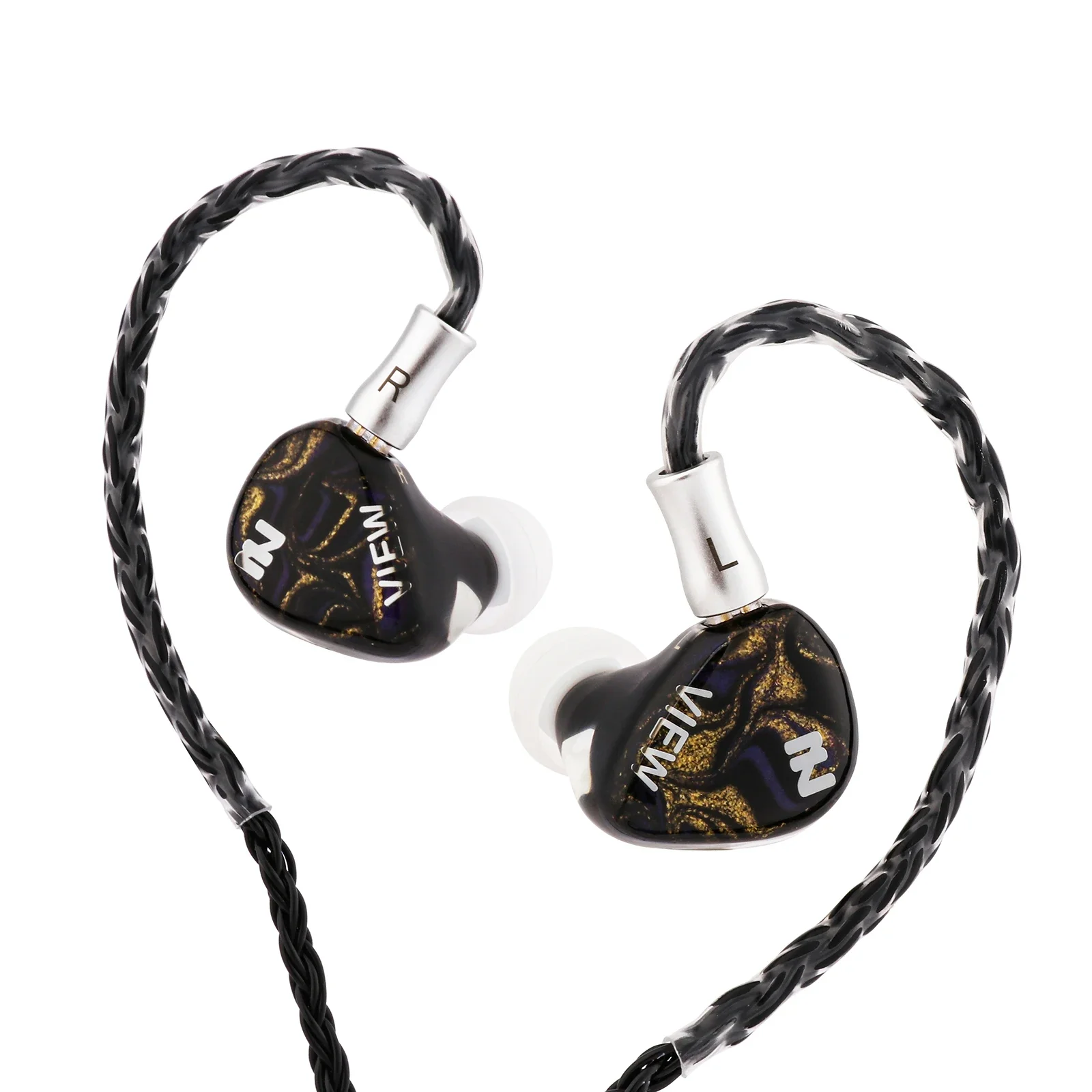 INTUAURA Splendor II Music headset 1DD HiFi IEM In-Ear Monitor Earphone Wired Earbuds with 3.5mm/4.4mm High-purity Copper Cable 5