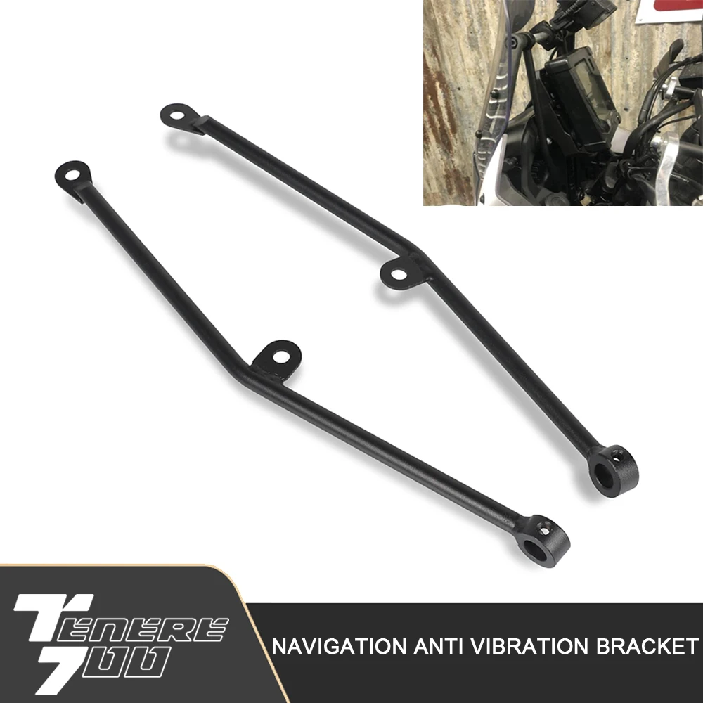 

Tenere 700, навигационный антивибрационный кронштейн, Противоударная опора для Yamaha Tenere 700 T7 Rally XTZ700 XT700Z 2019 2020 2021, запчасти
