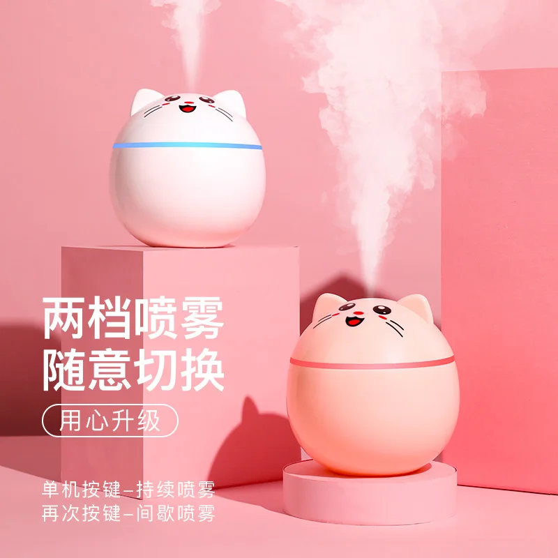 

Zhaocaimao Humidifier Mini Desktop USB Home Car Silent Night Light Atomizer Gift