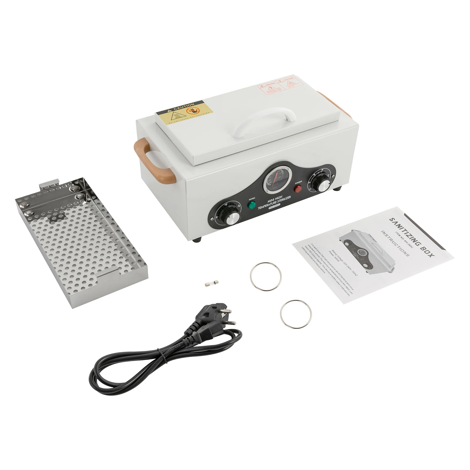 Trockenhitze-Sterilisator 300 W für Nagelwerkzeuge aus Edelstahl