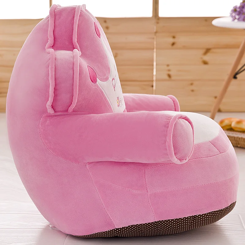 Cartoon Bean Bag Cover Portable Sofa Cover Removable Sofa Empty Shell Baby Furniture Peripheral Derivatives 2-6 Year Child