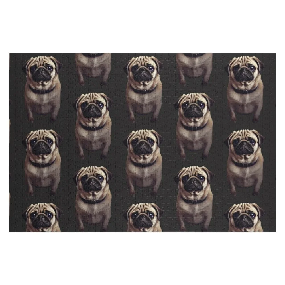 Pug Jigsaw Puzzle Adult Wooden Animal Wooden Adults Puzzle