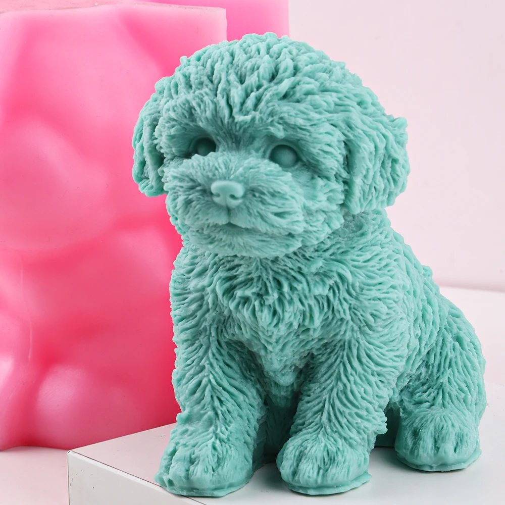 Dog Silicone Mold Candle Molds Soap Candle Dog Silicone Mold Candle Silicone Mold Aliexpress