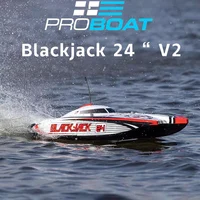 PROBOAT V2 Blackjack 24 Inch Brushless Catamaran Remote Control Electric Model Ship Rtr Adult And Children'S Water Rc Toy 1