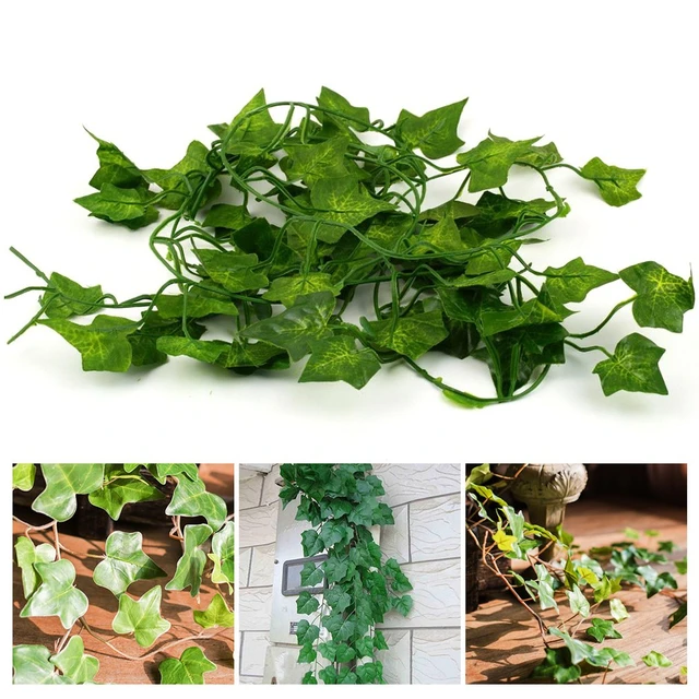 1pc - simulated vine leaves sweet potato leave simulated green plants decorative  vines green leaves and vines - AliExpress