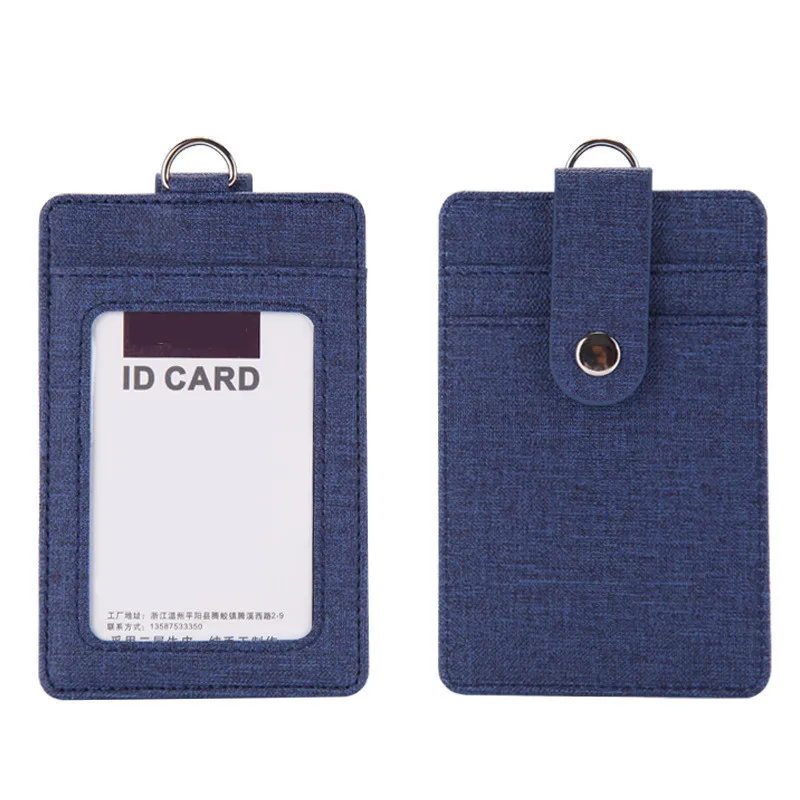 Retractable Lanyards ID Badge Holder Leather Porte Bus Pass Case Cover slip Men Women's Bank Credit Card Holder Strap wallet card holder,card holder,credit card holder,id card holder,id card case