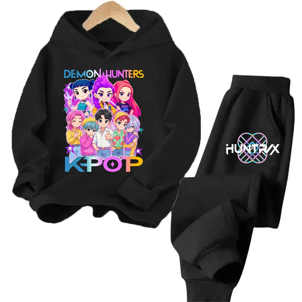 Jogging Kpop Fille 2 Pièces - Look Demon Hunter