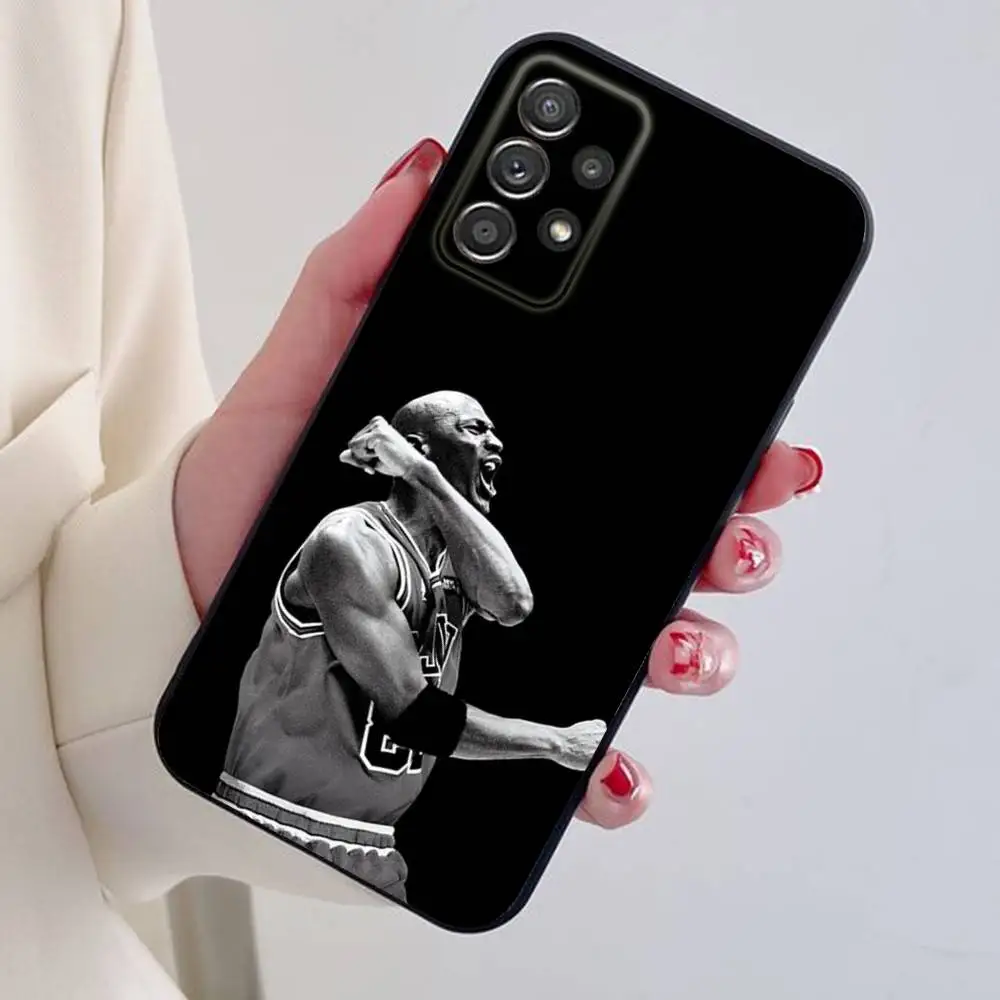 Black Soft Silicone Basketball Phone Case