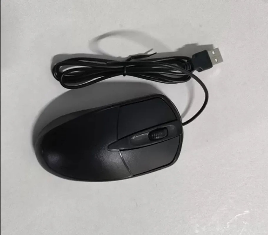 Ergonomic Ultrathin Wired Mouse with USB Cable