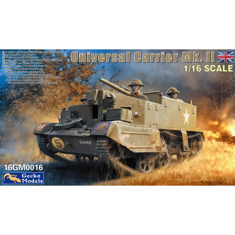 Maquette Char Universal Carrier Mk.I - Gecko Models 1/16 - 16GM0015 - NEUF