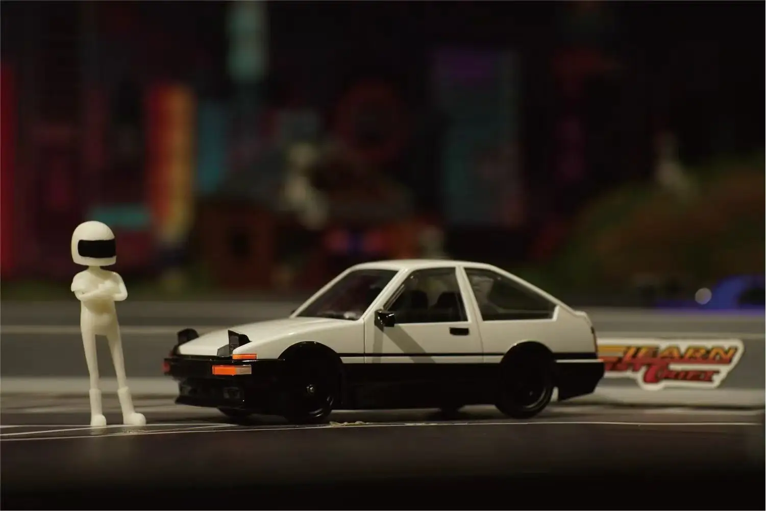 BMRX-FLD 1/28 RWD Rear-drive Drift Racing RC Car 86 body shell RTR