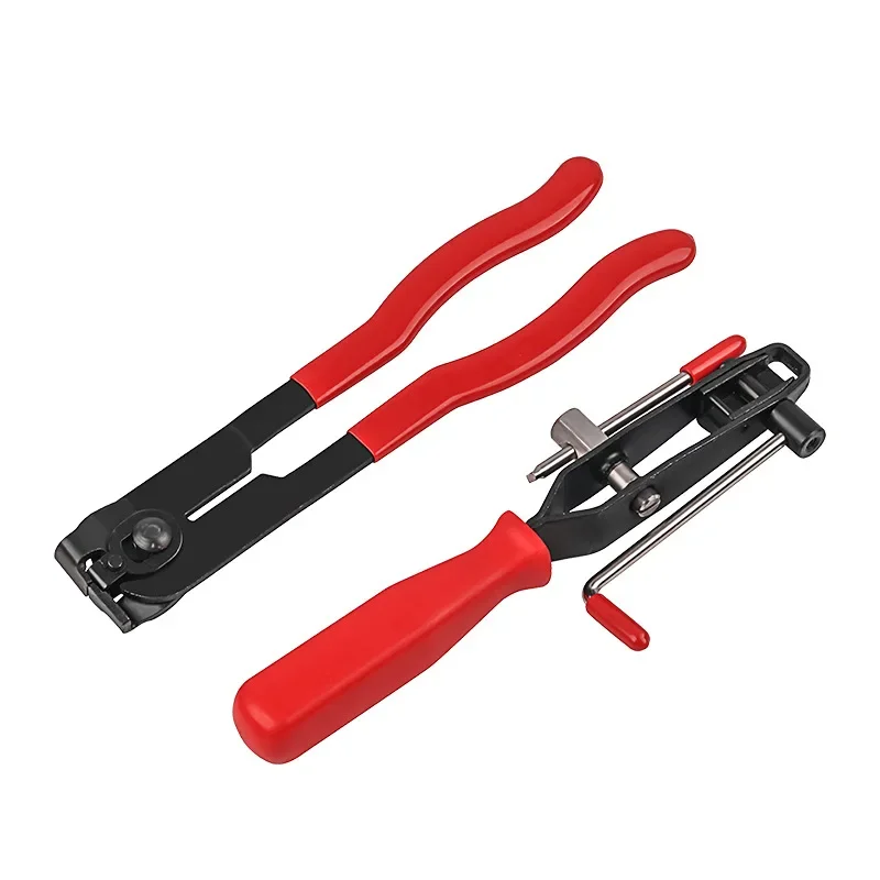 CV Joint Crimp Clamp Pliers Steel Rubber Car Joint Binding Trunk Axle Clamp Tool Drive Shaft CV Boot Half Axle Belt Repair