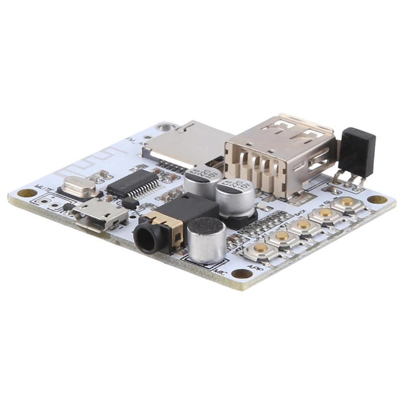 3CGRO-2Pcs Bluetooth Audio Receiver Module Wireless Module Car Lossless Speaker Amplifier Modified Bluetooth 4.1 Board