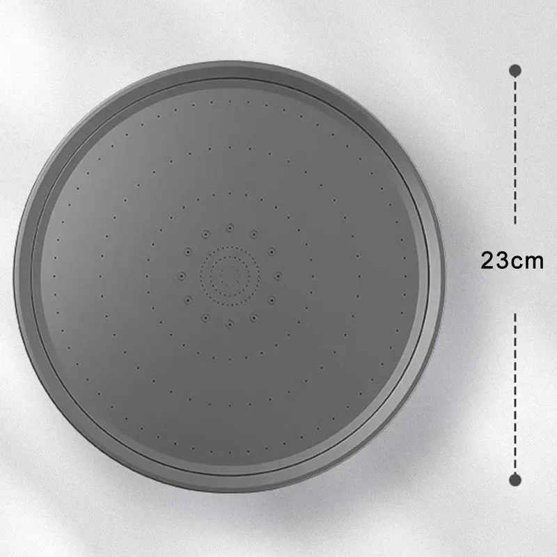 New 6 Modes Big Panel Large Flow Supercharge Rainfall Shower Head High Pressure Top Rain Shower Faucet Bathroom Accessories 5