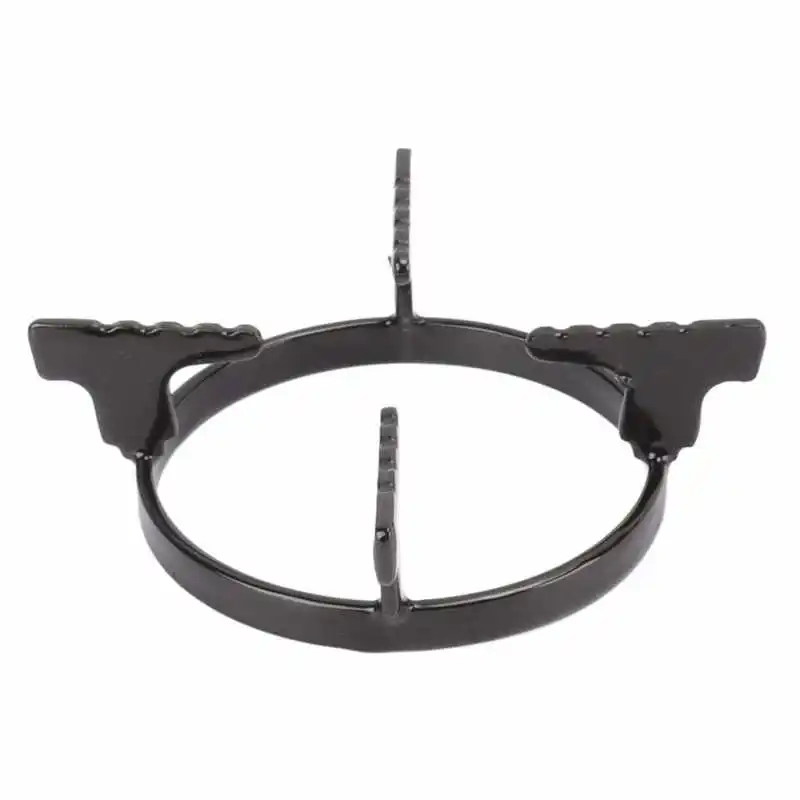 Cast Iron Wok Pan Pot Support Rack Stand for Gas Stove Hobs Cooker Kitchen Cookware
