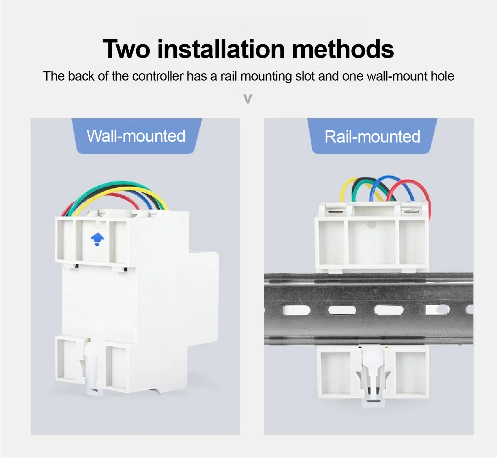 AC220V/DC24V Automatic Water Level Controller with Three‑Wire Probe Float Switch